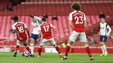 Lamela a inscrit le but de la saison lors du derby entre Arsenal et Tottenham