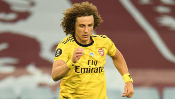 David Luiz con el Arsenal