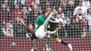 Aston Villa's Danny Ings opened the scoring against Newcastle with a blistering volley on the cusp of half-time.