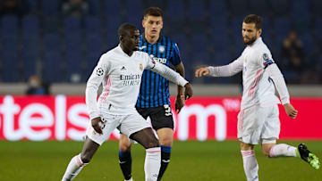 Uno scatto della sfida tra Atalanta e Real Madrid 