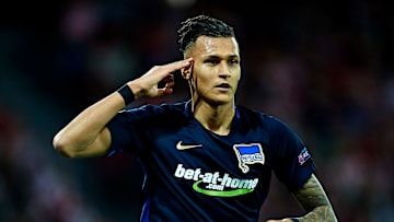 Davie Selke ist zurück bei der Hertha und hat sich einiges vorgenommen. Davie Selke ist zurück bei der Hertha und hat sich einiges vorgenommen.