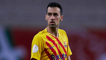  Sergio Busquets during the Copa del Rey Final