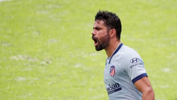 Diego Costa grabbed Atletico Madrid's equaliser