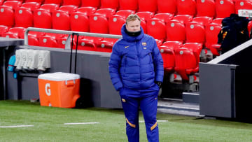 Koeman compareció en rueda de prensa