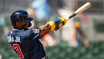 El venezolano Ronald Acuña Jr. sigue en primera línea para ser el nuevo miembro del club 40-40