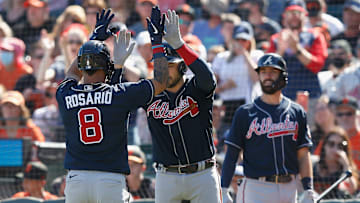 Eddie Rosario bateó el ciclo por primera vez en su carrera