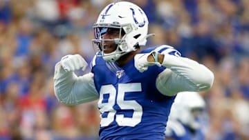 Former Colts tight end Eric Ebron signed with the Steelers in free agency 