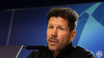 Diego Simeone en rueda de prensa