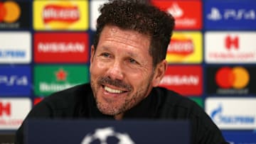 Diego Simeone en rueda de prensa
