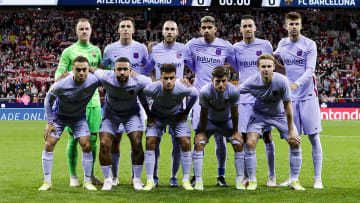 Frenkie De Jong, Gerard Pique, Marc Andre Ter Stegen, Memphis Depay