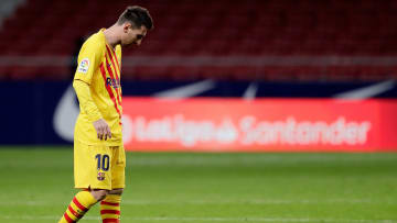Messi no consigue alcanzar su nivel esta temporada con el Barcelona