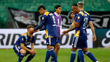 Atletico Mineiro v Boca Juniors - Copa CONMEBOL Libertadores 2021 - Boca se lamenta.