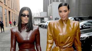 Kourtney Kardashian slaps foundation off Kim during their 'KUWTK' fight and Twitter is in hysterics.