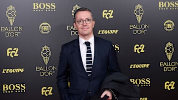 Jacques-Henri Eyraud à la cérémonie du Ballon d'Or. 