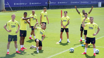 Barcelona Players Return To Training Following Coronavirus Lockdown