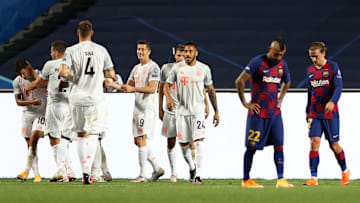 Barcelona were humiliated by Bayern