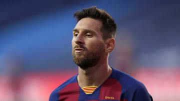 Lionel Messi face au Bayern Munich 