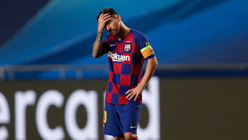 Offene Zukunft: Lionel Messi steht vor seinem Barca-Abschied