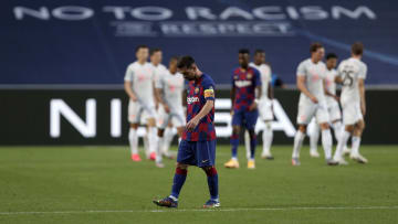 Las cosas del destino quisieron que Messi diga adiós después de un estrepitoso 2-8 frente a Bayern Münich en la UEFA Champions League.