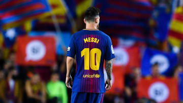 El astro argentino ya no jugará más en el elenco blaugrana.
