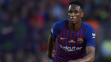 Yerry Mina salió campeón con el Barcelona