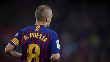 À Barcelone, personne n'a oublié Andres Iniesta. 