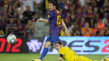 Barcelona's Argentinian forward Lionel M