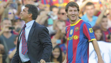 Barcelona's former President Joan Laport