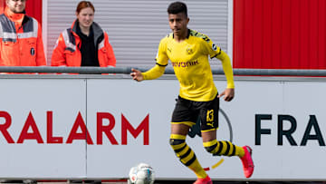 Ansgar Knauff lief vergangene Saison für die U19 des BVB auf