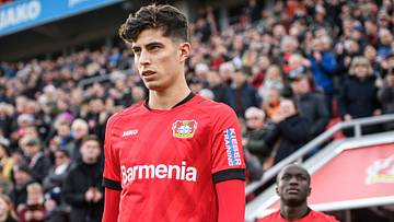 Kai Havertz in Bayer 04 Leverkusen v Eintracht Frankfurt - Bundesliga Kai Havertz in Bayer 04 Leverkusen v Eintracht Frankfurt - Bundesliga