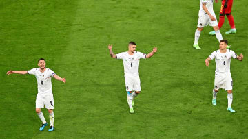 Jorginho, Verratti e Barella
