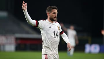 Dries Mertens con la maglia del Belgio