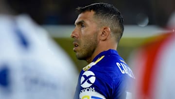 Tévez con Boca Juniors