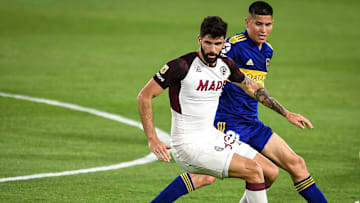 Boca Juniors v Lanús - Copa Liga Profesional 2020