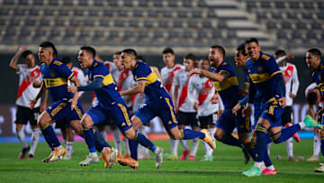 Boca Juniors v River Plate - Copa Argentina 2021 - Boca festeja, River se lamenta.