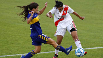 Troncoso y Sonetti en el Boca - River