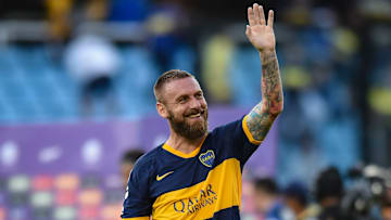 De Rossi cumpliendo el sueño de jugar en Boca Juniors