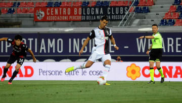 Cristiano Ronaldo found his way onto the scoresheet in Juventus' first Serie A game following the restart