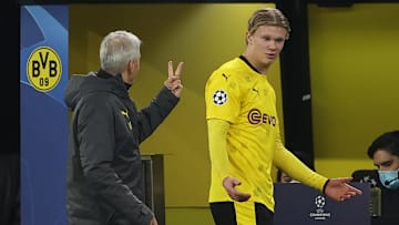 Erling Haaland musste regelmäßig vor Spiel-Ende Feierabend machen