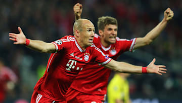 Im Endspiel gegen Borussia Dortmund 2013 erzielte Arjen Robben das späte Siegtor für den FC Bayern