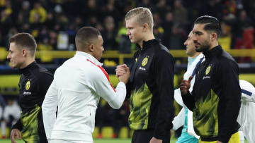 Cuando pase Mbappé salúdalo con cara de felicidad, Haaland.