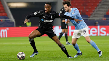 Denis Zakaria (l.) in der Champions League gegen Citys Bernardo Silva.