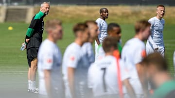 Marco Rose will sich gegen Verl einen ersten Blick verschaffen