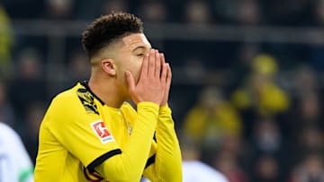 Jadon Sancho auf dem Sprung