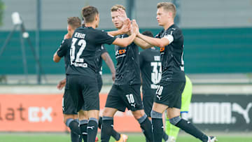 Wieder gewann die Borussia mit 4:0 gegen einen Drittligisten