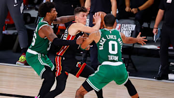 Tyler Herro fue la gran figura del juego 4 entre Heat y Celtics
