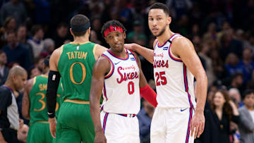 Ben Simmons fue figura en el triunfo de los 76ers sobre los Celtics