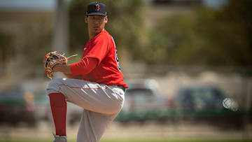 Boston podría darle el ascenso a Raynel Espinal 