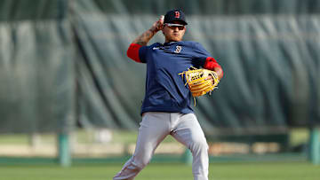 Boston Red Sox infielder Tzu-Wei Lin