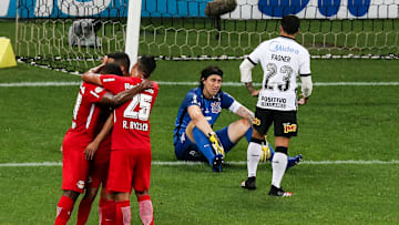 Brasileirao Series A: Corinthians v Red Bull Bragantino Play Behind Closed Doors Amidst the